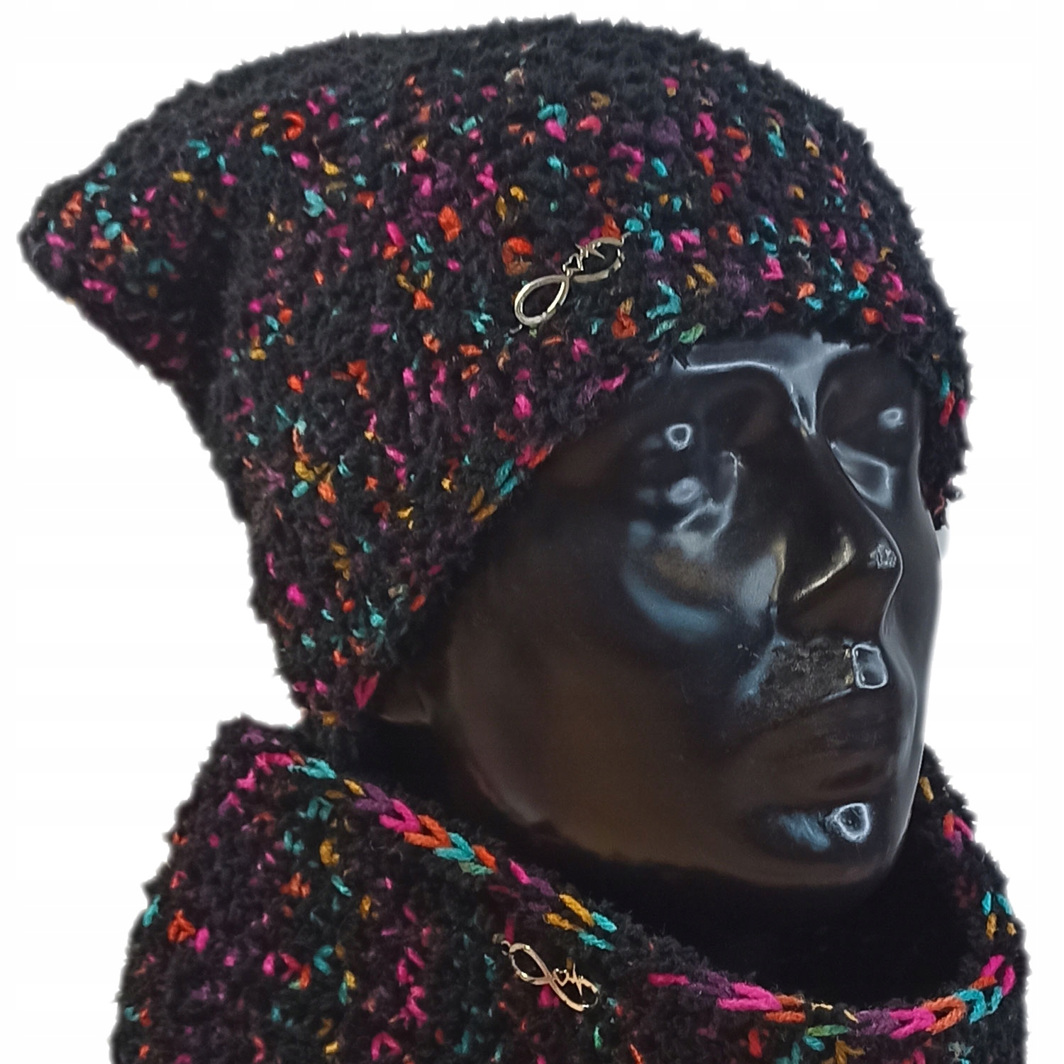 čepice Kimi Soft šmoulinka handmade R 55-57