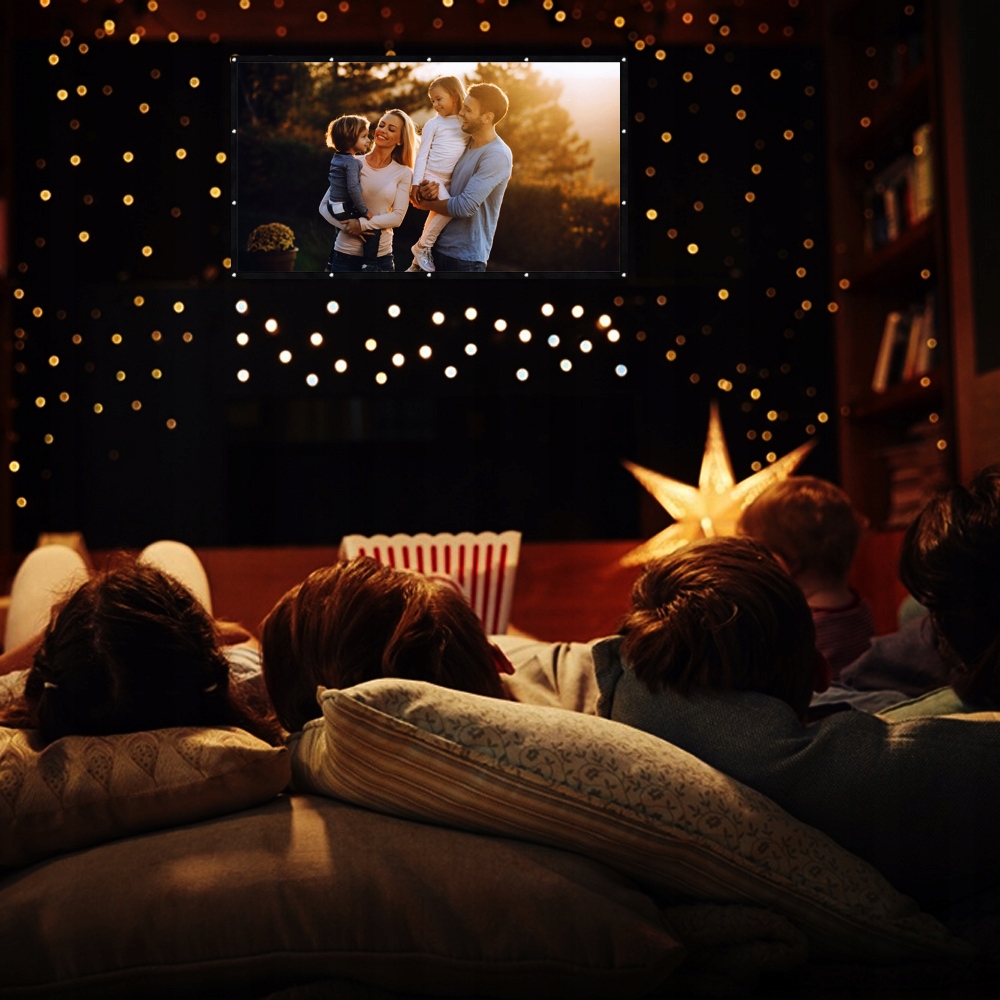 EKRAN PROJEKCYJNY 16:9 Przenośny 221x124 100 Cali Stan opakowania oryginalne