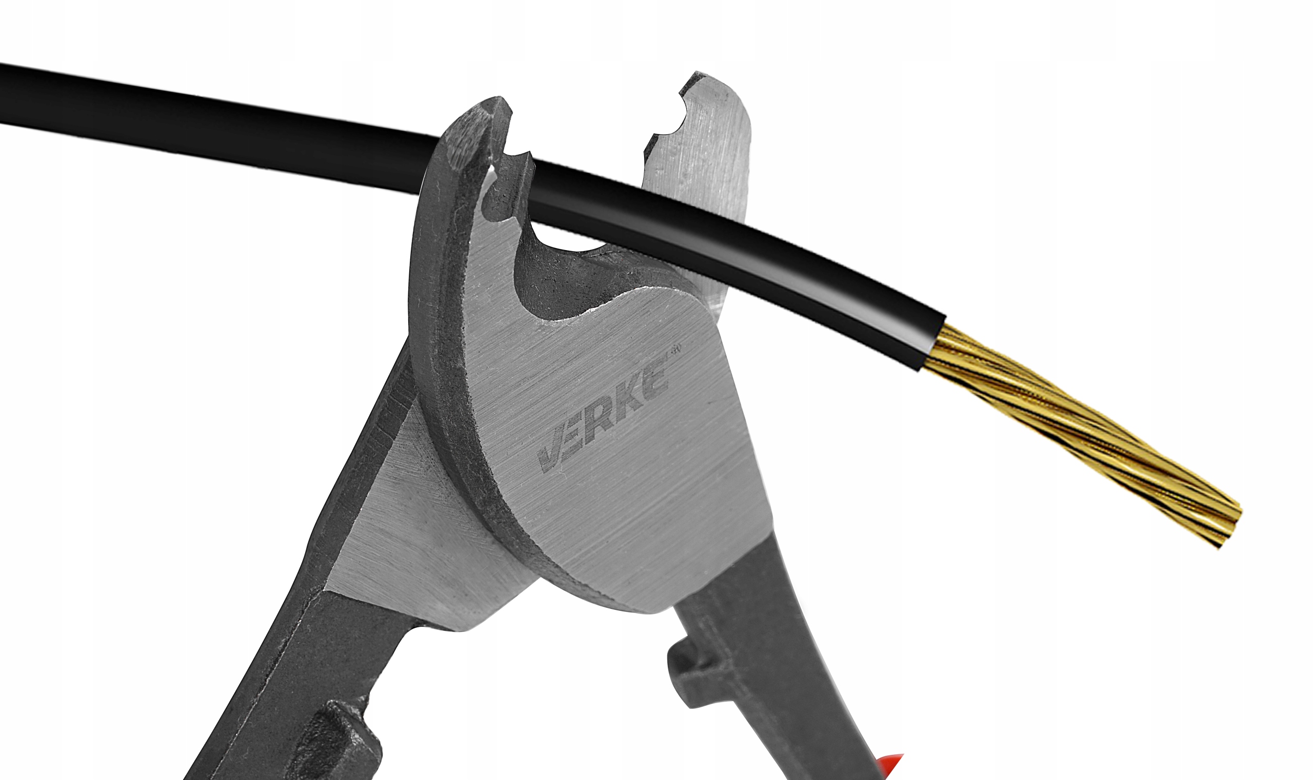 SZCZYPCE NOŻYCE CIĘCIA KABLI PRZEWODÓW KABLOWYCH OBCINACZKI OBCINAK 200MM Marka Verke