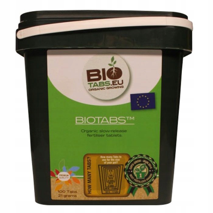 Biotabs Tabsy 100SZT Nawóz Organiczny W Tabletkach