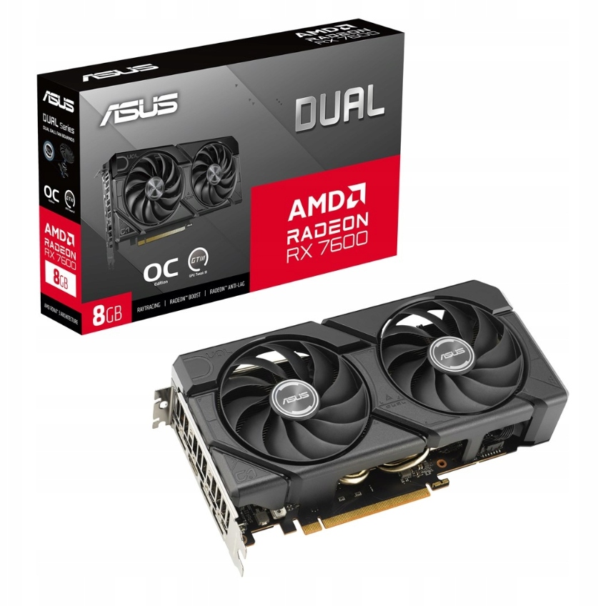 Karta graficzna Asus Radeon RX 7600 8 GB