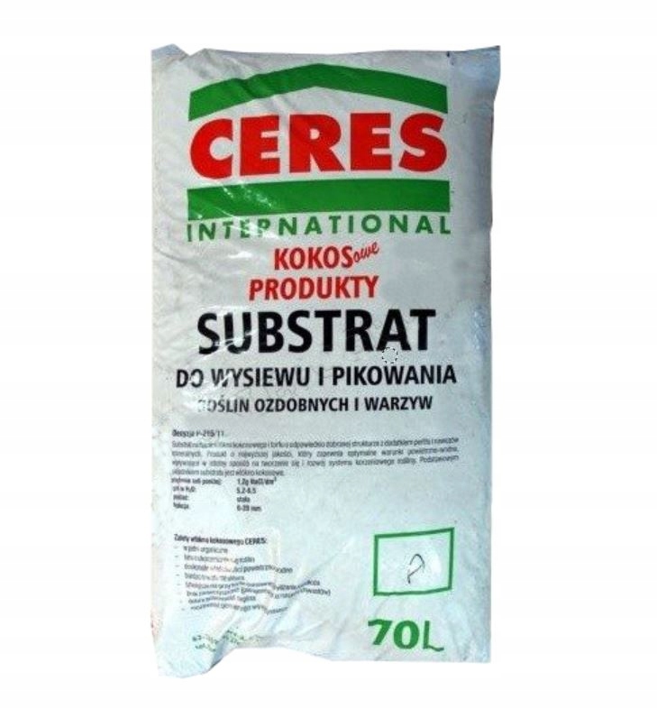 

Ceres Substrat B warzywa wysiew-pikowanie 70l
