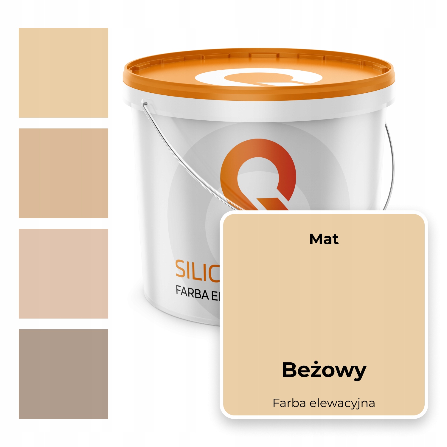 

Farba Elewacyjna Silikonowa Beż Beżowa Beżowy 10L