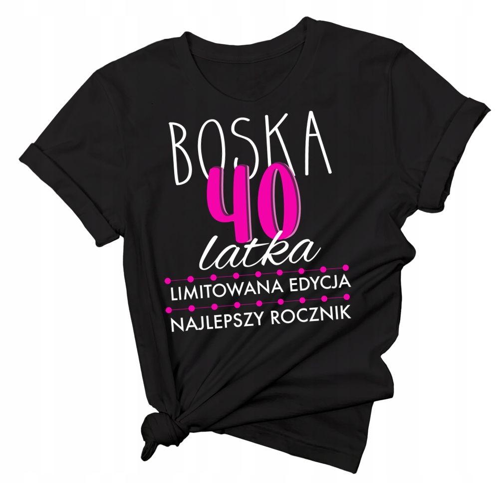 

Koszulka na 40-ste urodziny dla żony S/m