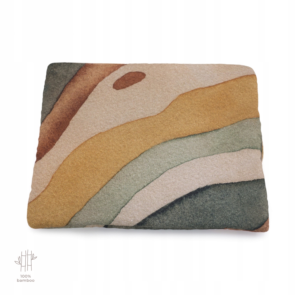 Makaszka Poduszka 25x30cm Rainbow BAMBOO