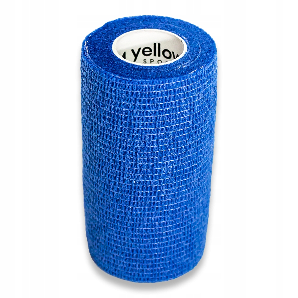 

Bandaż kohezyjny 10cm x 4,5m yellowBAND niebieski