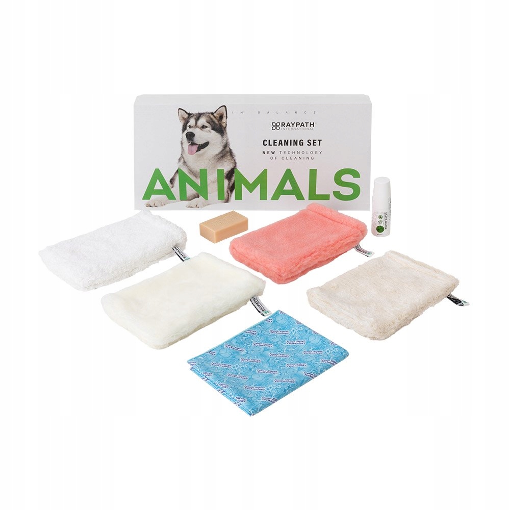 Raypath Sada Pro Domácí Zvířata Animals Na Mytí Psa A Kočky Nanostříbrem