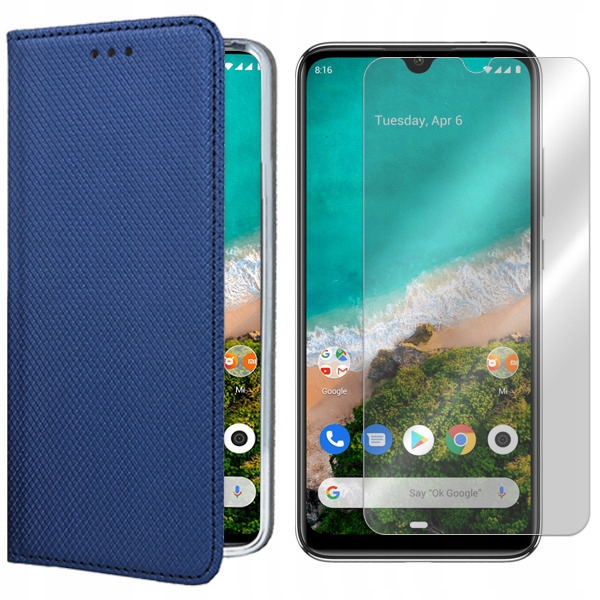 

Etui Do Xiaomi MIA3 MI A3 Pokrowiec Magnet + Szkło