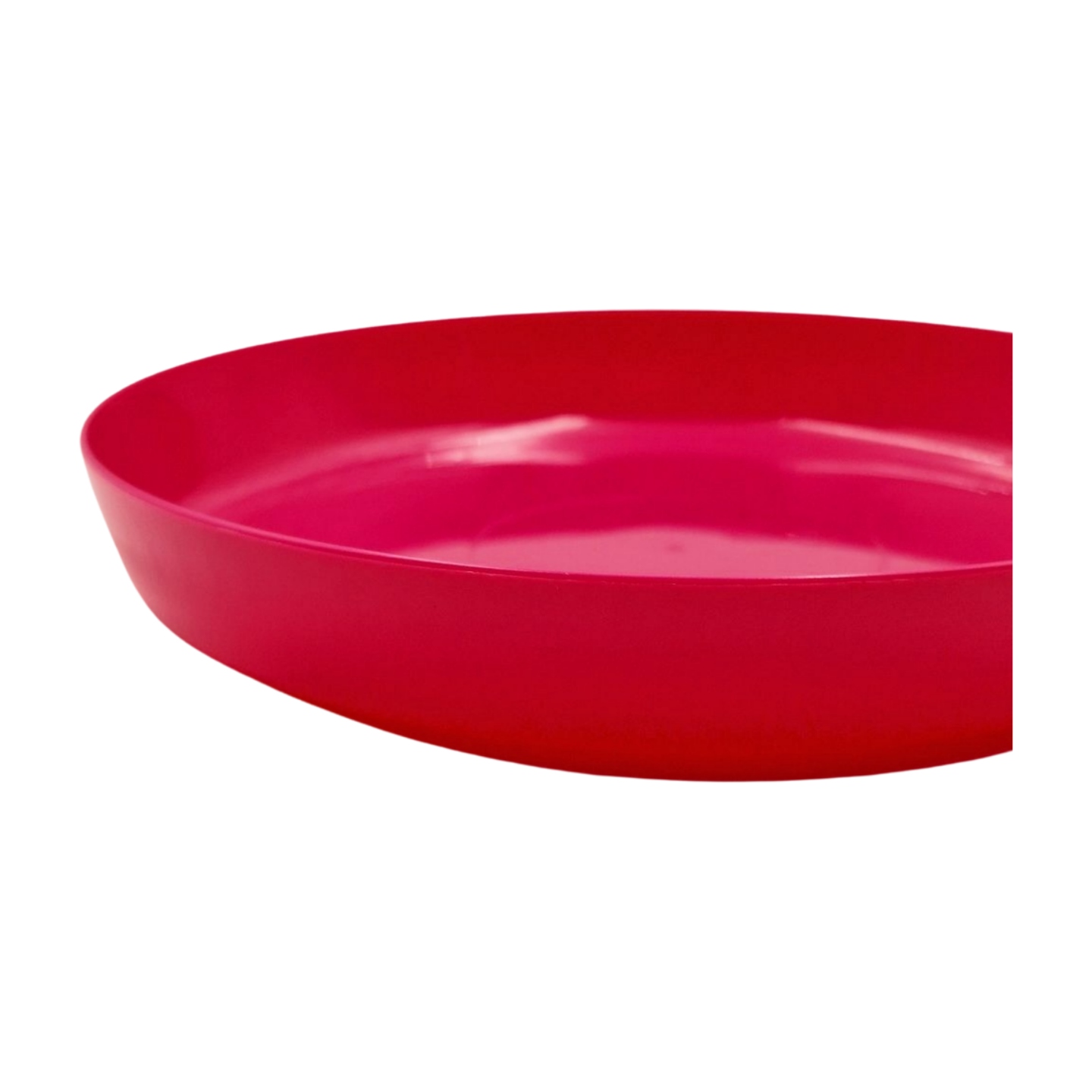 PODSTAWKA POD DONICZKĘ OKRĄGŁA Aga 14,5 cm RÓŻ Materiał wykonania tworzywo sztuczne