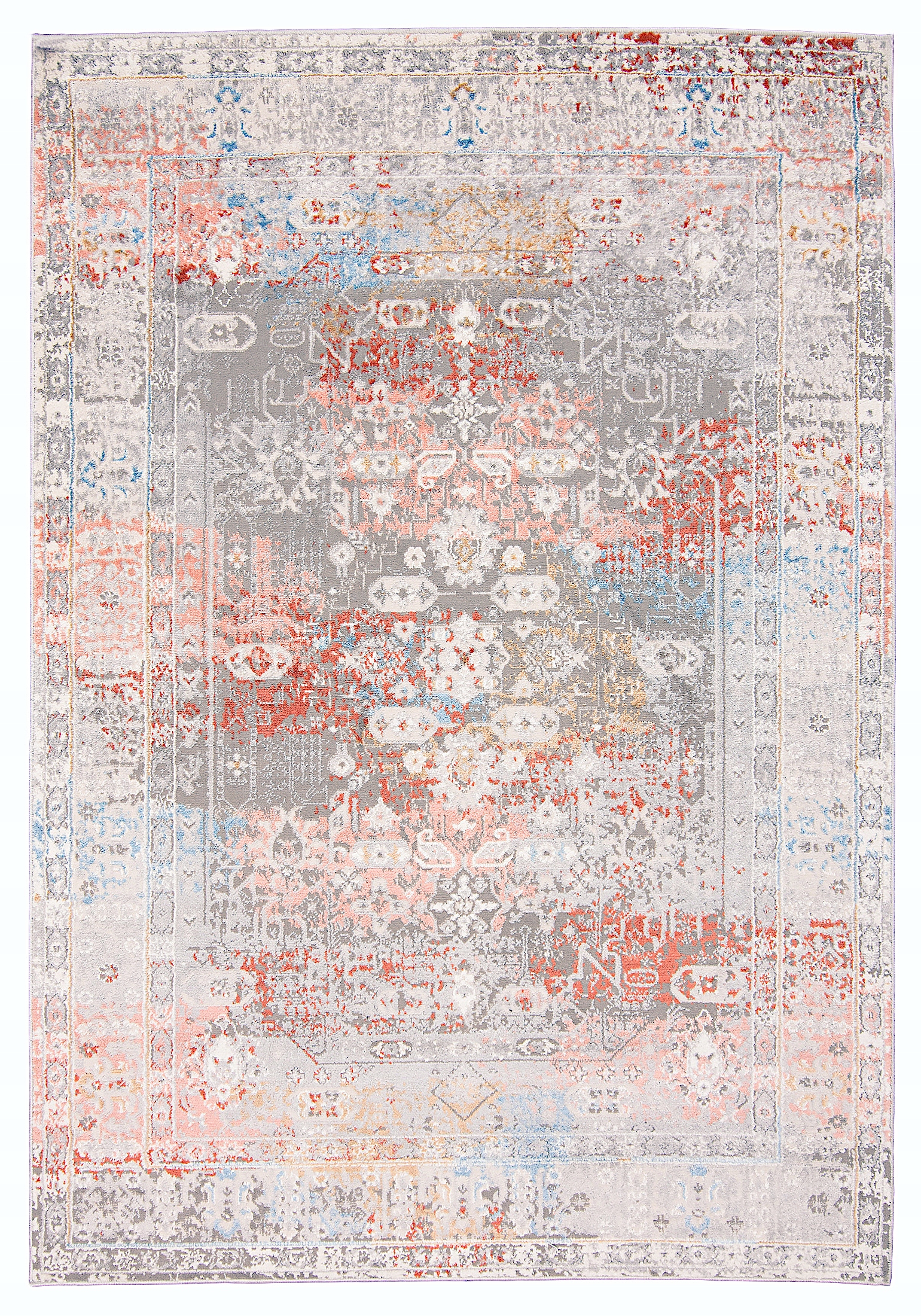 DYWAN VINTAGE PRZECIERANY 160x230 KOŚĆ SŁONIOWA