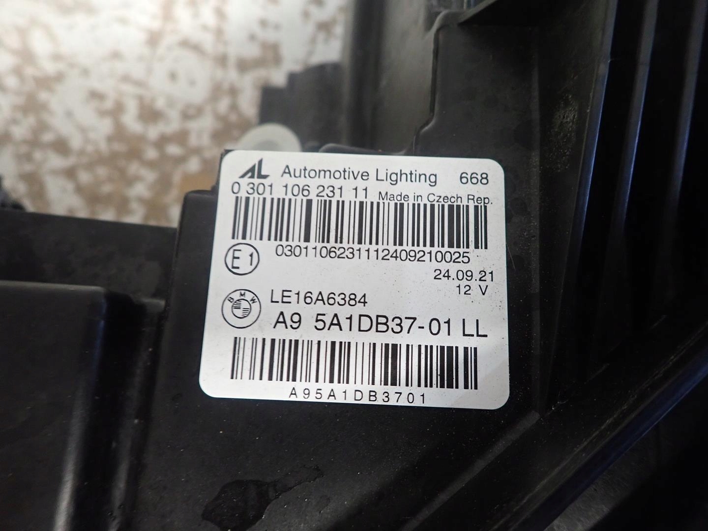 light front left BMW 3 G20 G21 2018- FULL LED