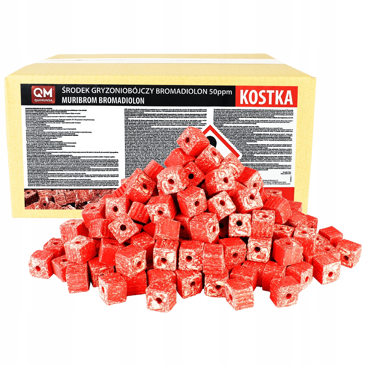 

Trutka Kostka Na Myszy Szczury Muribrom 10KG