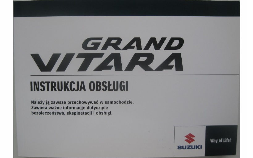Suzuki Grand Vitara 08-14 Керівництво по експлуатації UA