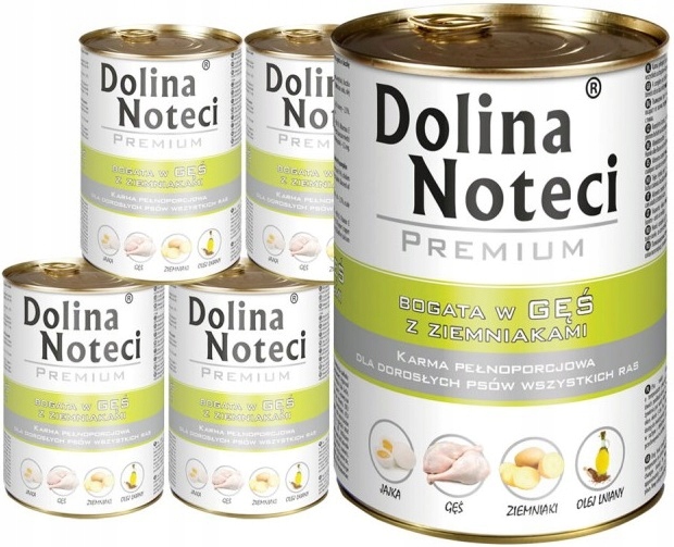 

Dolina Noteci Bogata w gęś z ziemniakami 12x400g