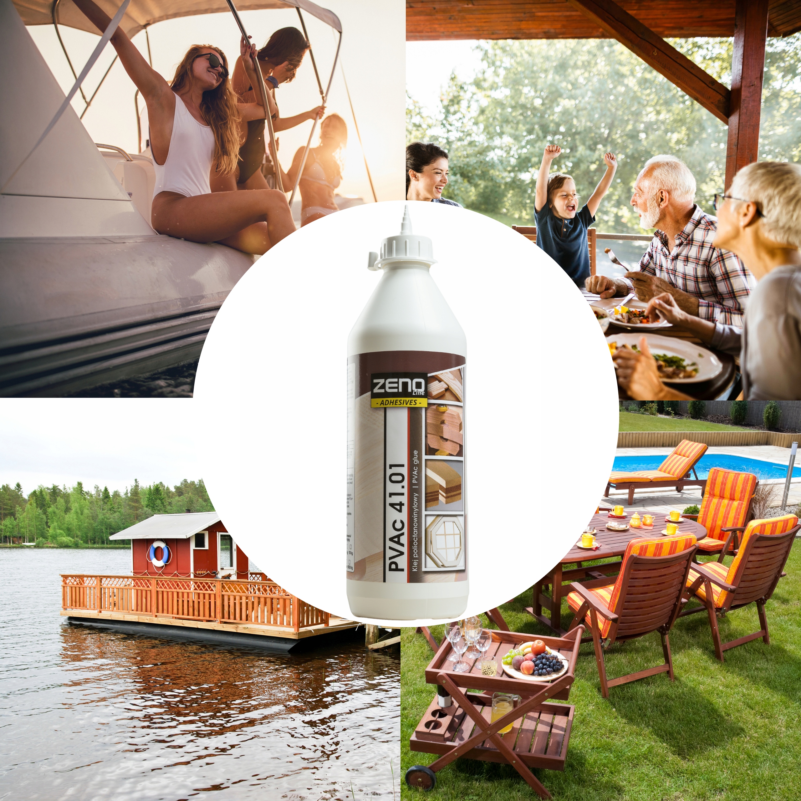 KLEJ WIKOL ZENO D4 1KG PRZEZROCZYSTY PROFESJONALNY KLEJ DO DREWNA Marka inna