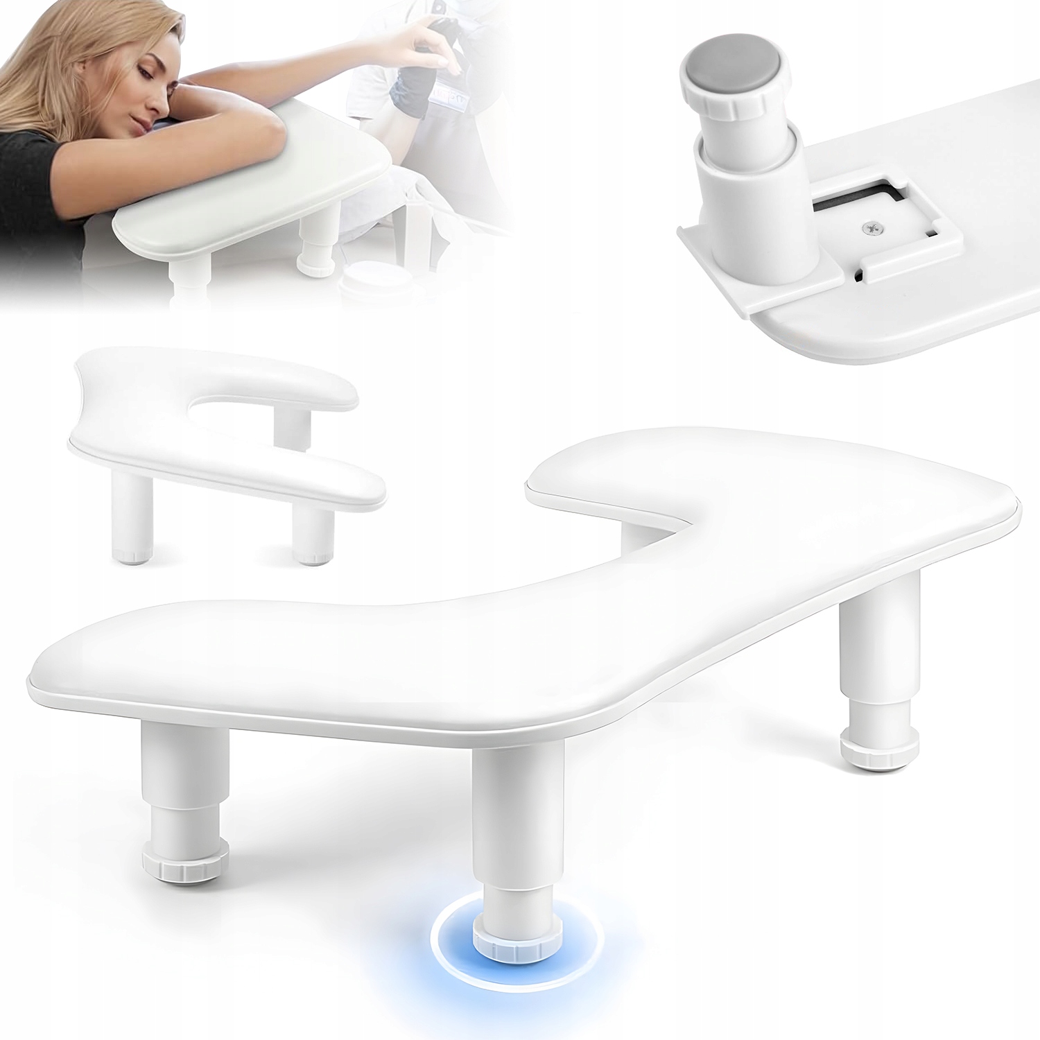 Podstavec Na Nehty, Opěrka Na Manikúru, Ergonomická, Skládací