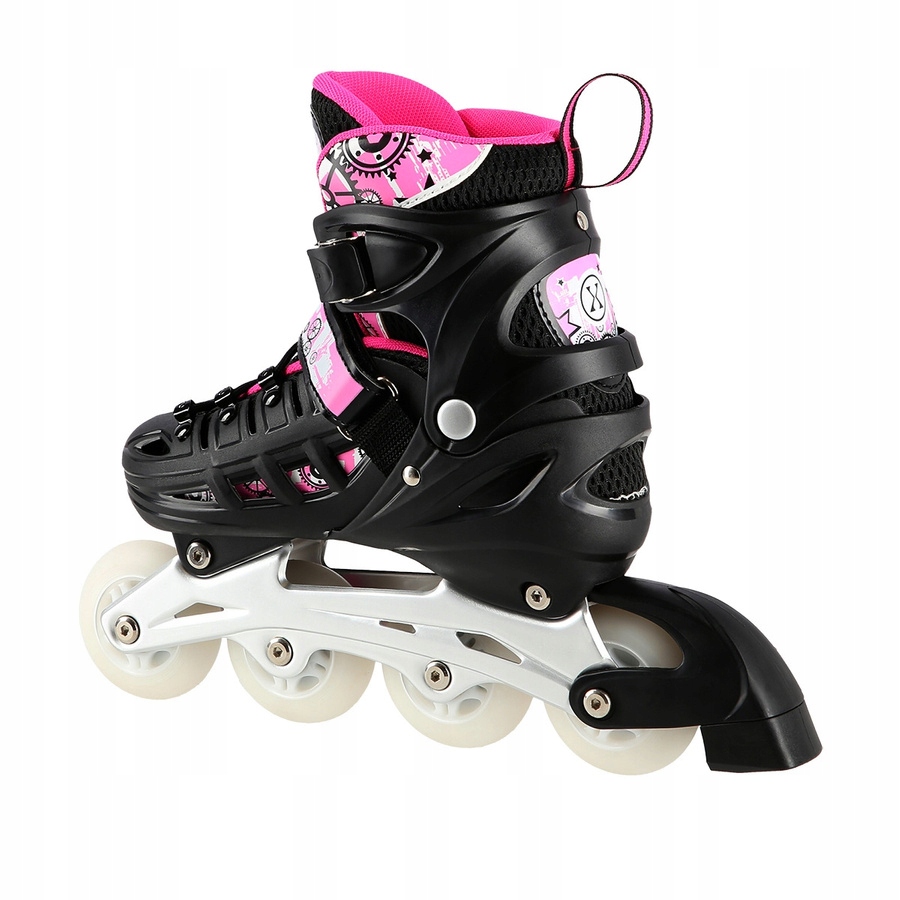 4w1 Łyżworolki LED Łyżwy Hokejowe Regulowane 35-38 Model NH10905