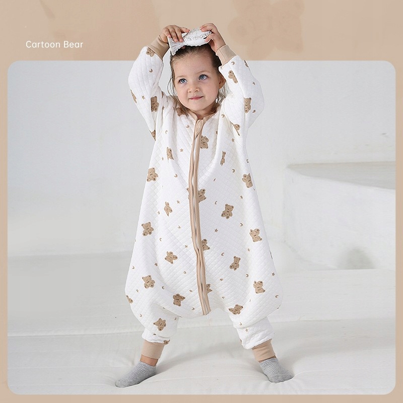 ŚPIWÓR NIEMOWLĘCY Z NOGAWKAMI DŁUGI RĘKAW 80