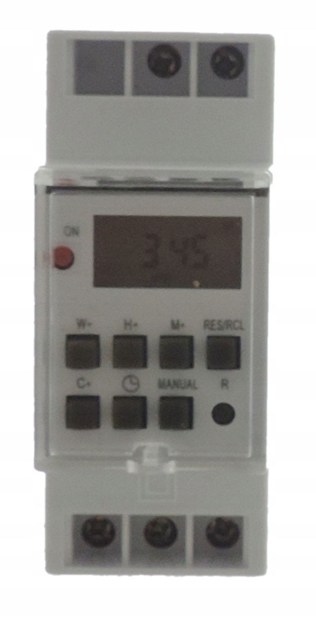 

Programator Czasowy Tygodniowy Na Szynę 3500W