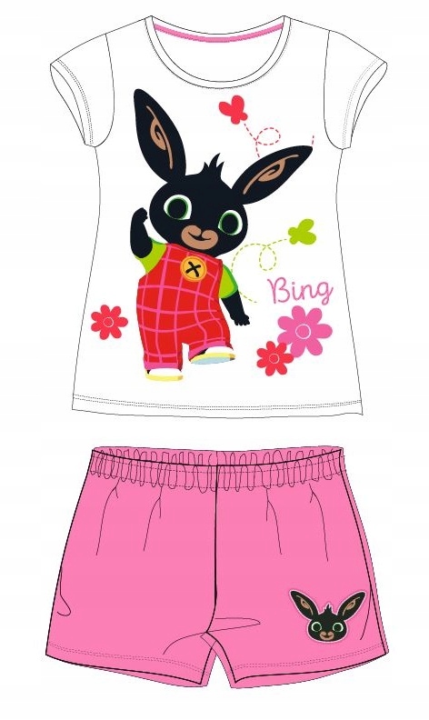 

Piżama Dziewczęca Bing Krótki Rękaw 92