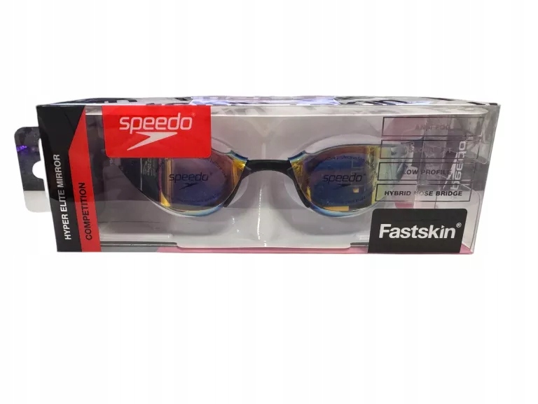 Okulary Pływackie Dla Dorosłych Speedo Competition Fastskin Elite Białe