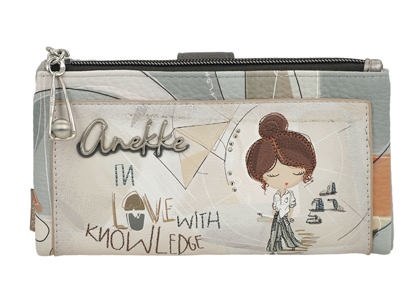 Anekke Portfel 42809-907 one size Medium Rfid wallet Sophia