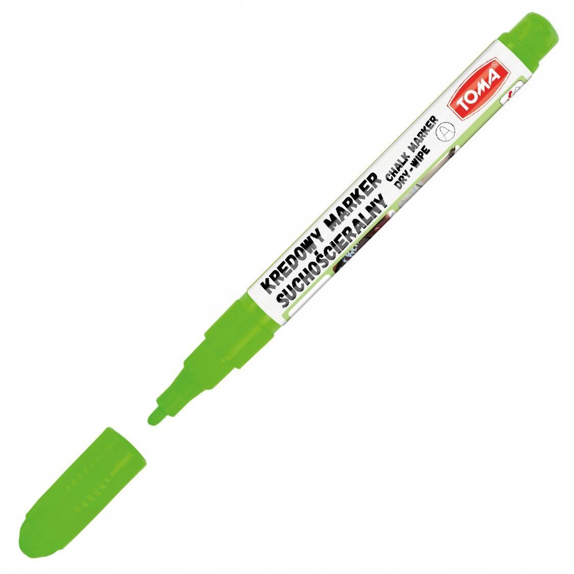 

Marker kredowy cienki Toma TO-297 zielony *tablice
