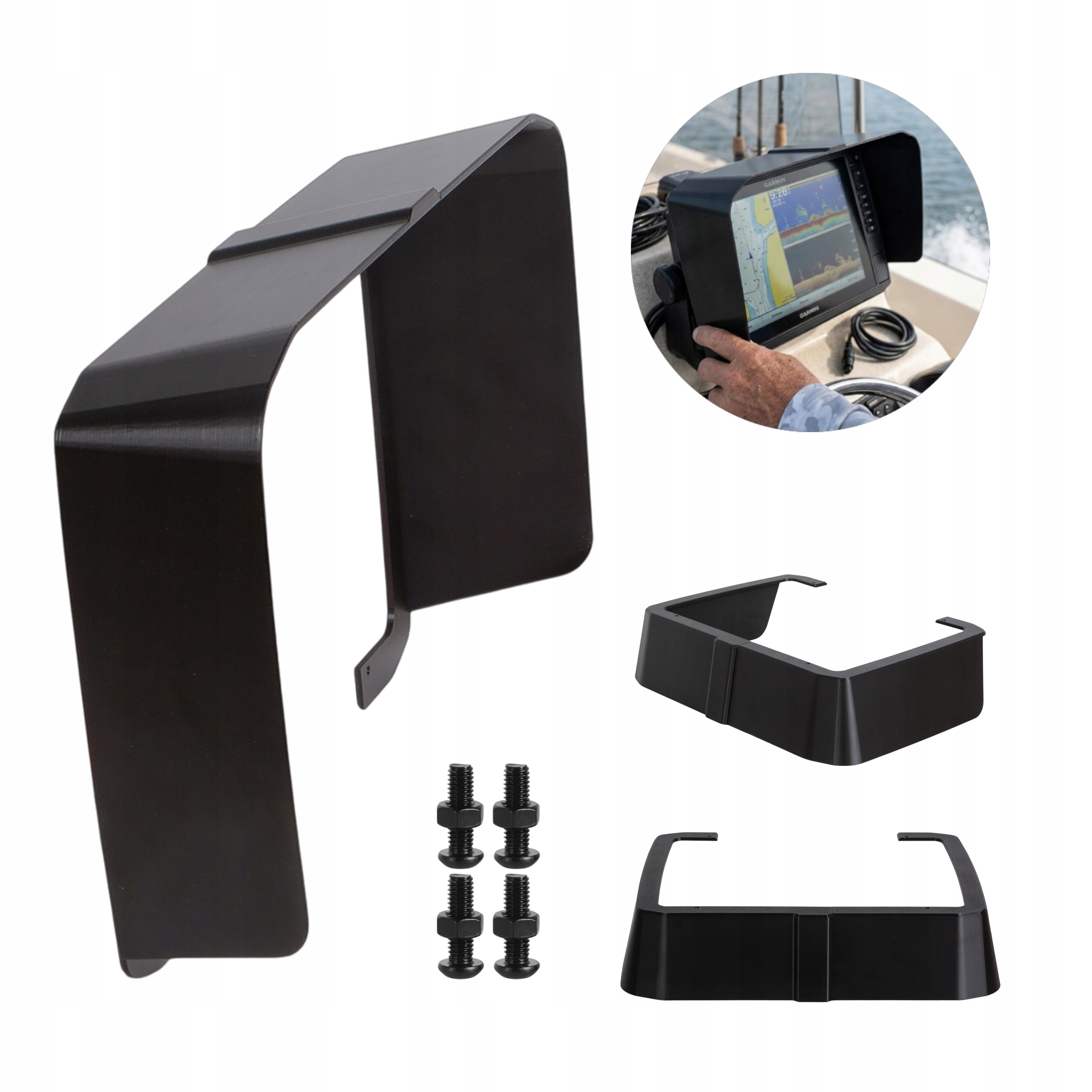 Osłona Daszek Przeciwsłoneczny do Garmin Echomap Ultra 1/2 122sv