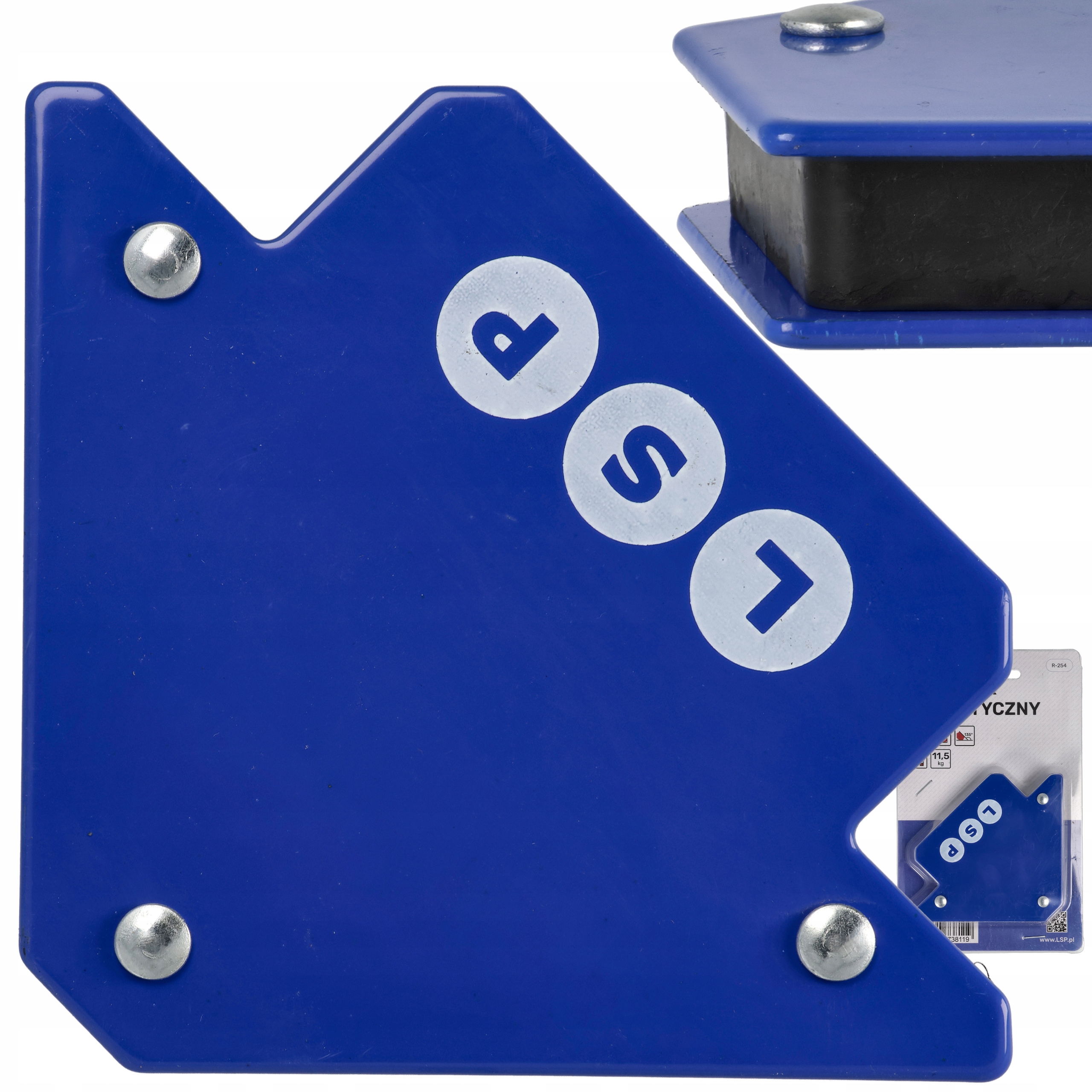 KĄTOWNIK MAGNETYCZNY SPAWALNICZY DO SPAWANIA 45° 90° 135° 11.5KG MOCNY LSP