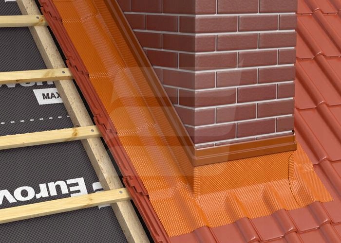 Elastyczna taśma kominowa 30cm x 5m CEGLASTY Stan opakowania oryginalne