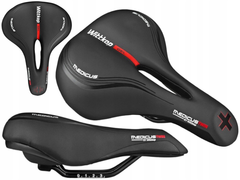 Siodełko Rowerowe Męskie Damskie Wittkop Medicus Pro 6.1 Trekkingowe Mtb