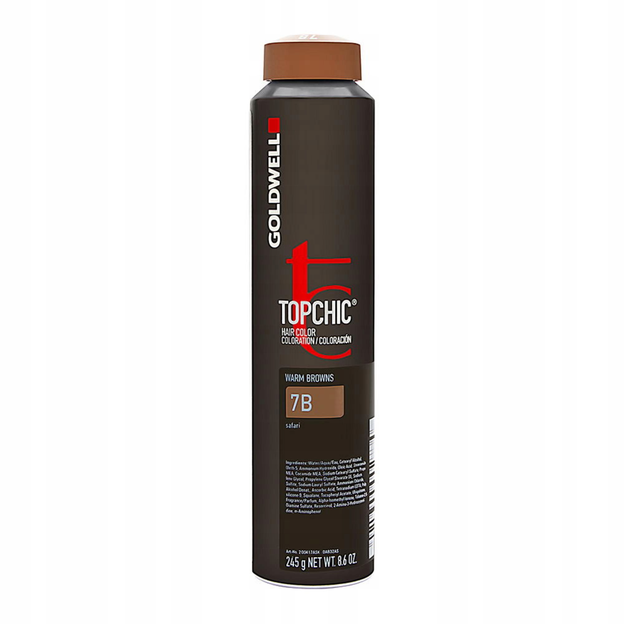 Goldwell, TopChic, Trvalá barva na vlasy, 7B středně plavá béžová, 250 ml