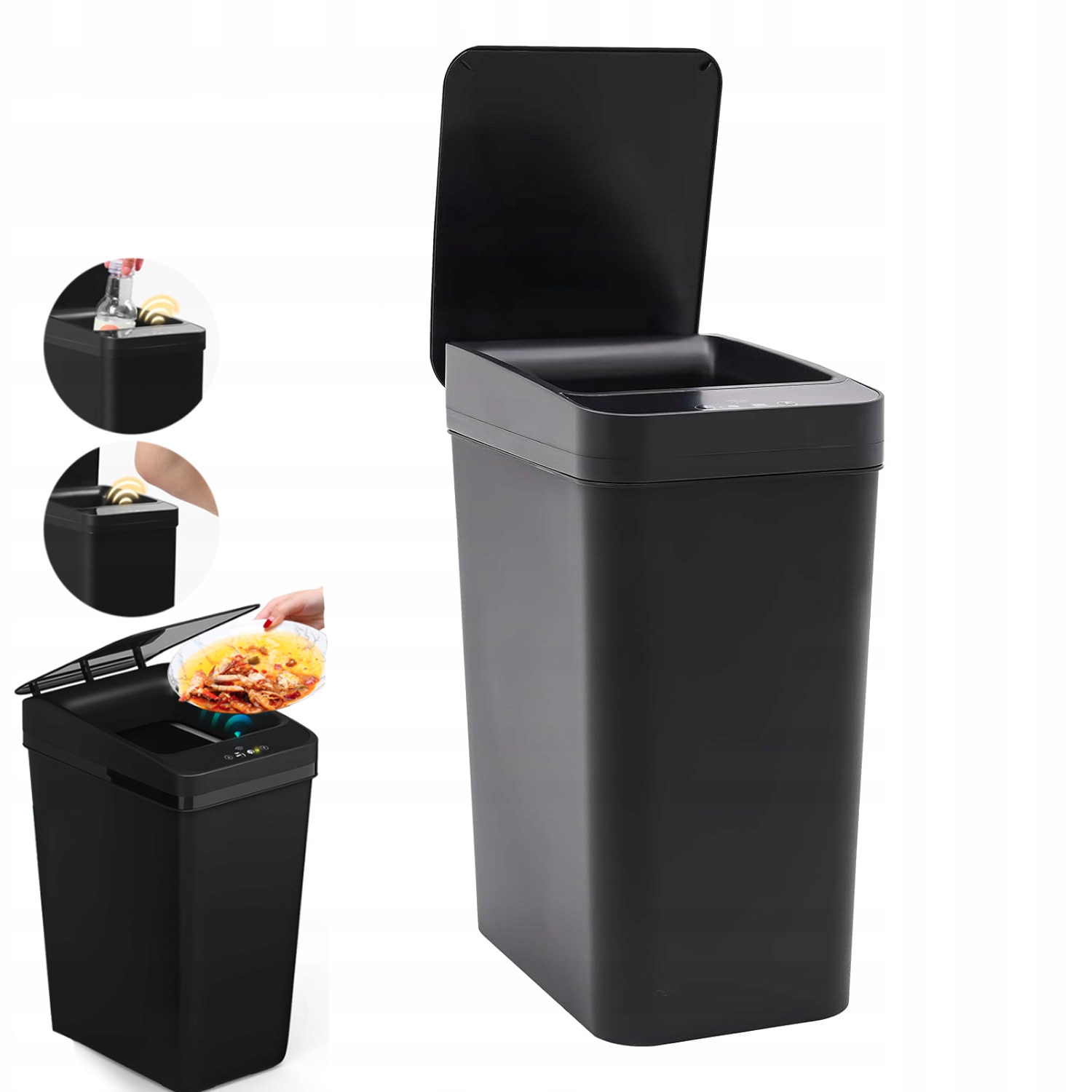 Odpadkový Koš Automatický Senzorový Pro Kuchyň A Ložnici Inteligentní