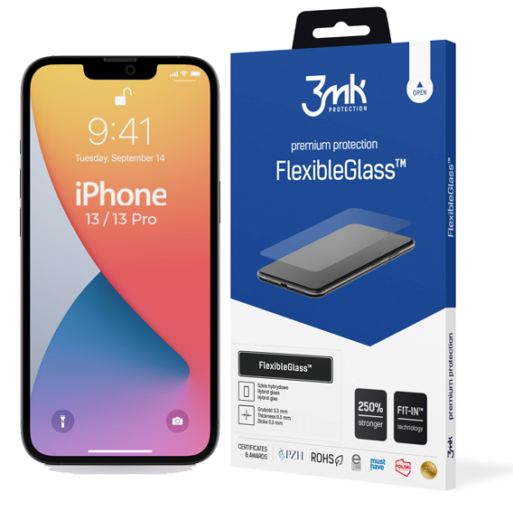 

3MK FlexibleGlass do iPhone 13 13 Pro Szkło