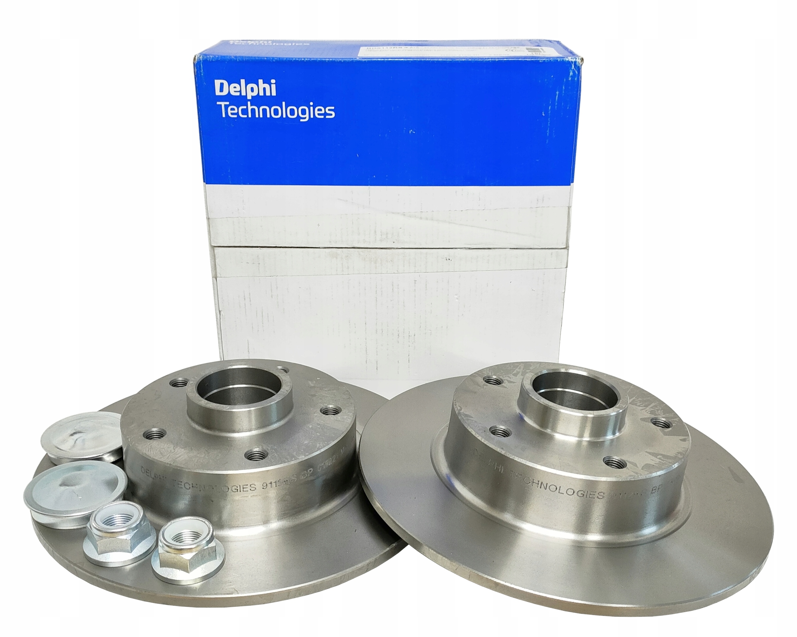 DELPHI TRW TARCZE KLOCKI TYŁ RENAULT MEGANE III Strona zabudowy tył