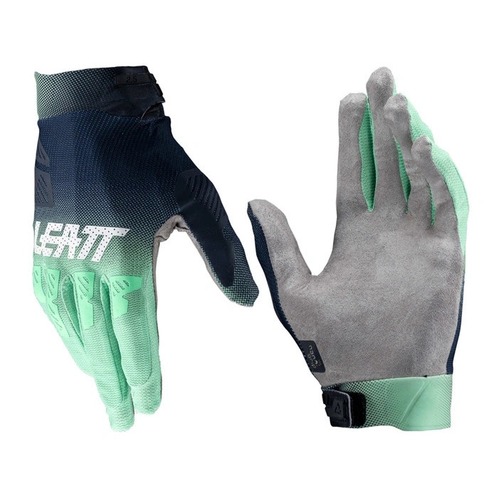 Motocyklové rukavice cross Leatt Moto 2.5 X-flow Matcha zelená Zadarmo