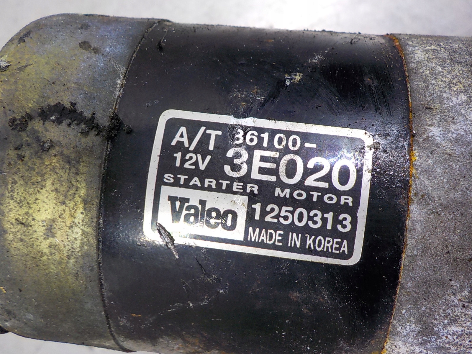 HYUNDAI SANTA FE 2.7 starter 86100-3E020