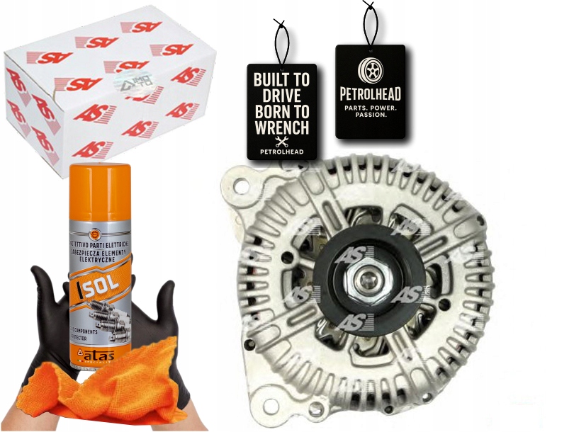 Alternátor Audi/vw 2.7-3.0 Tdi 04- As-pl #Petrolhead Pro+ Kit4