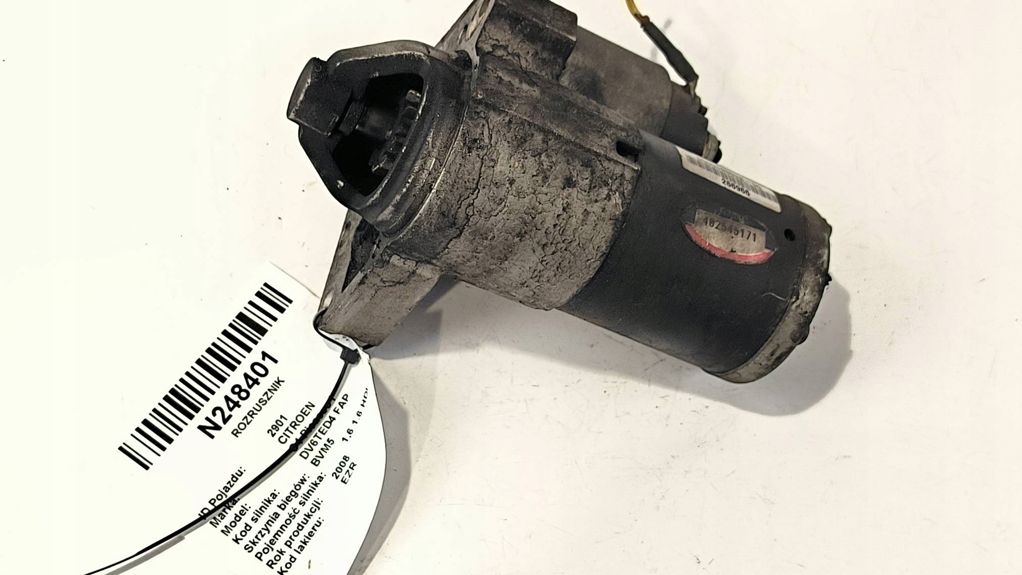 startér M0T22471 CITROEN C4 Picasso a