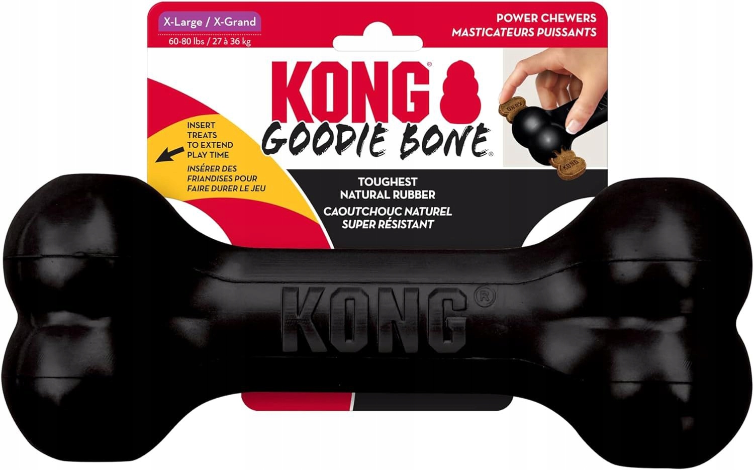 Hračka Pro Psy Kong Extreme Goodiebone XL 10X26,5X7 CM