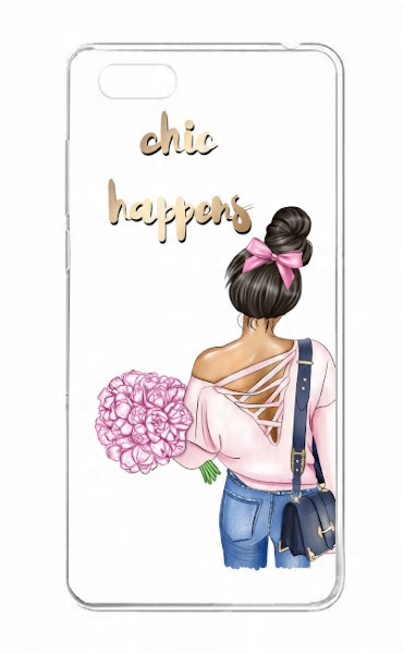 

etui silikon 1 mm dziewczyna do Huawei Y5 2018