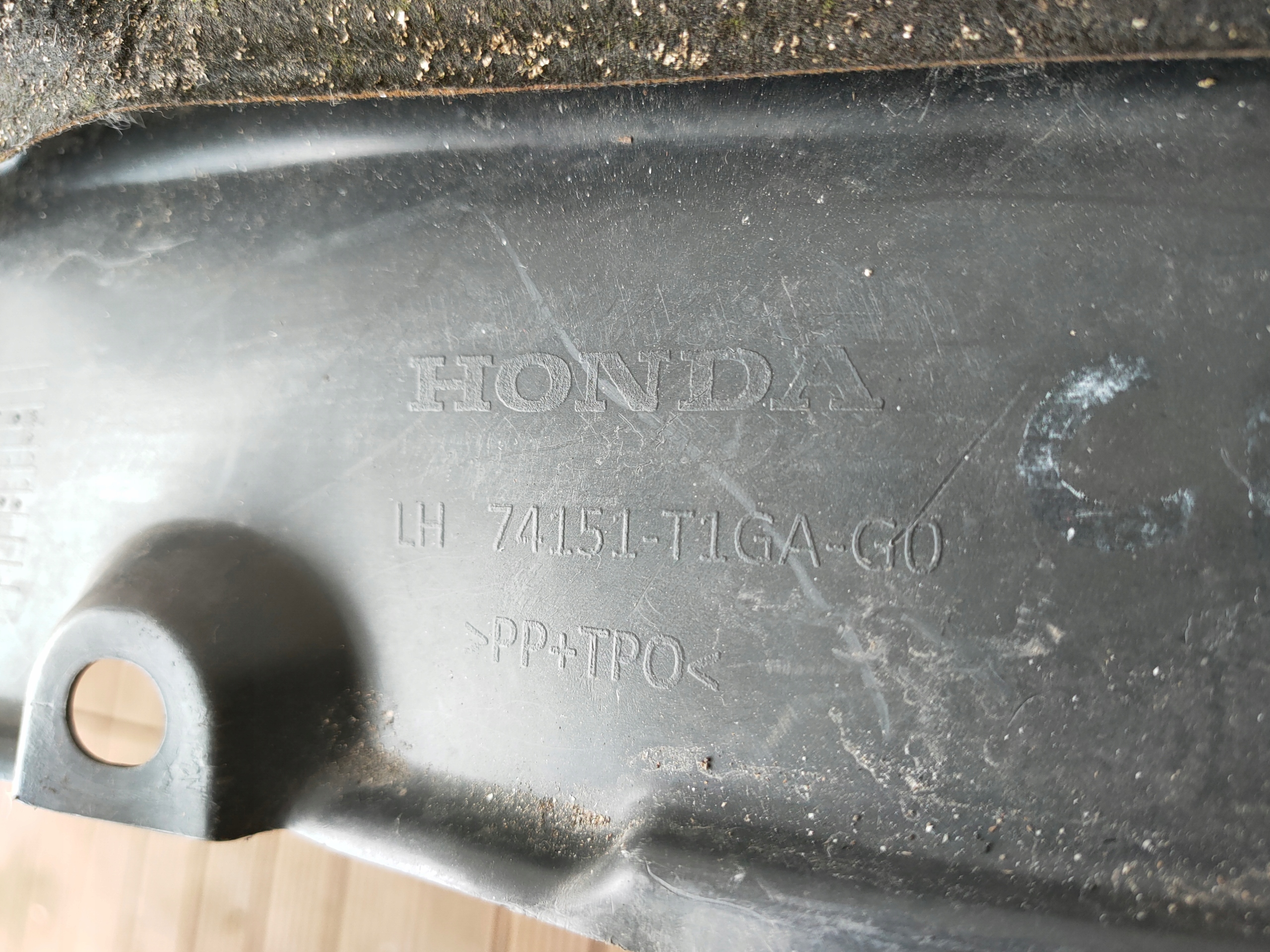 HONDA CRV IV 12-16 mudguard front left front 74151-T1GA-G0 OE