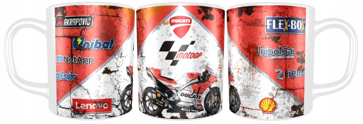 

Kubek Ducati Team Ceramiczny imię/tekst
