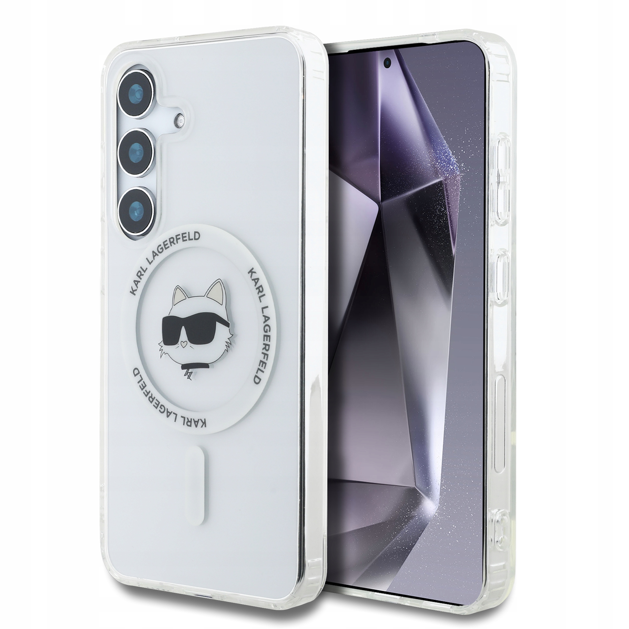 Pouzdro Karl Lagerfeld pro MagSafe na telefon Galaxy S25 obal
