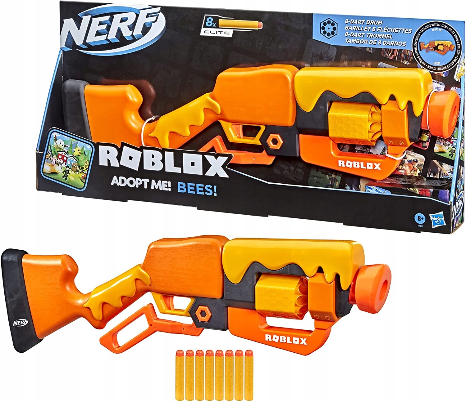 

Wyrzutnia Nerf Roblox Adopt Me Bees Hasbro F2486