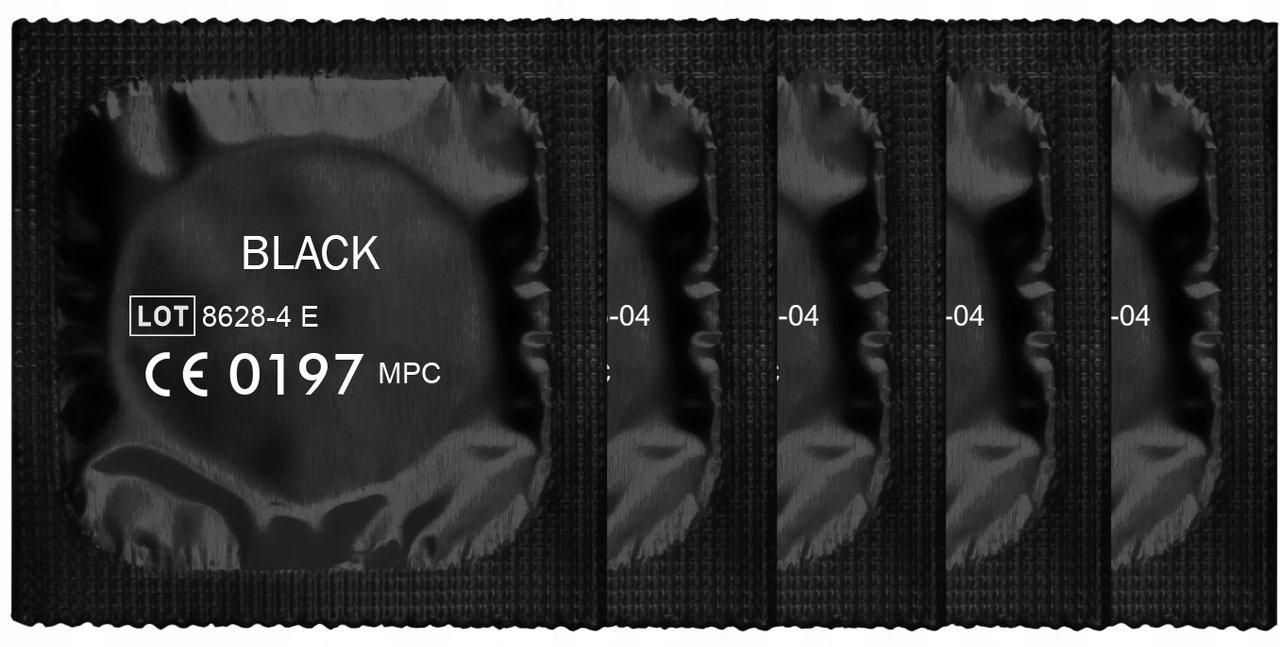 

Klasyczne Czarne Prezerwatywy Amor Black 5 szt.