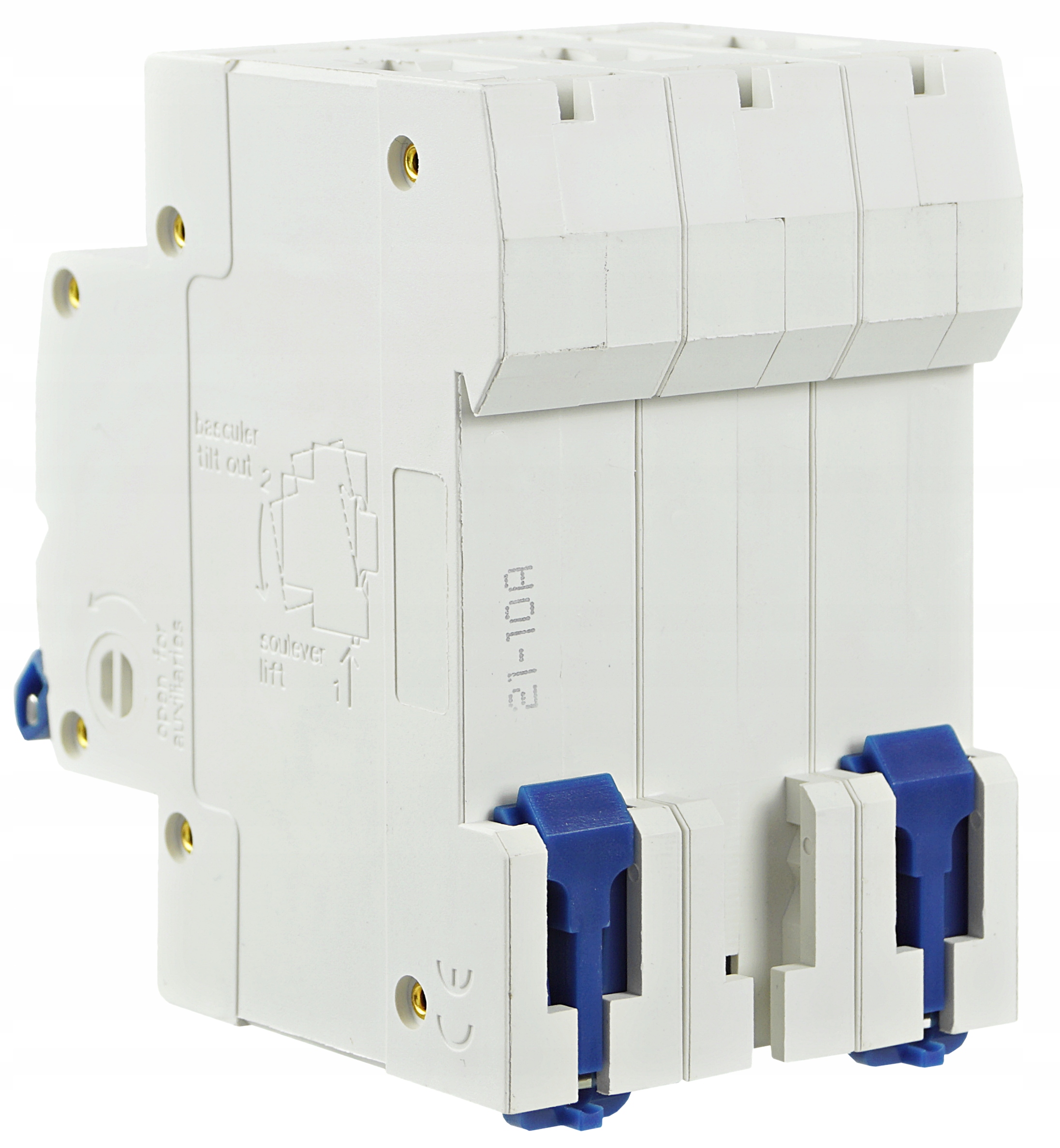 B63 WYŁĄCZNIK NADPRĄDOWY BEZPIECZNIK 3P B63A 3FAZ Marka Adelid