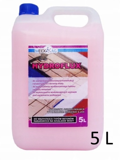 

Hydroflux Plastyfikator Uszczelniacz Do Betonu 5 L