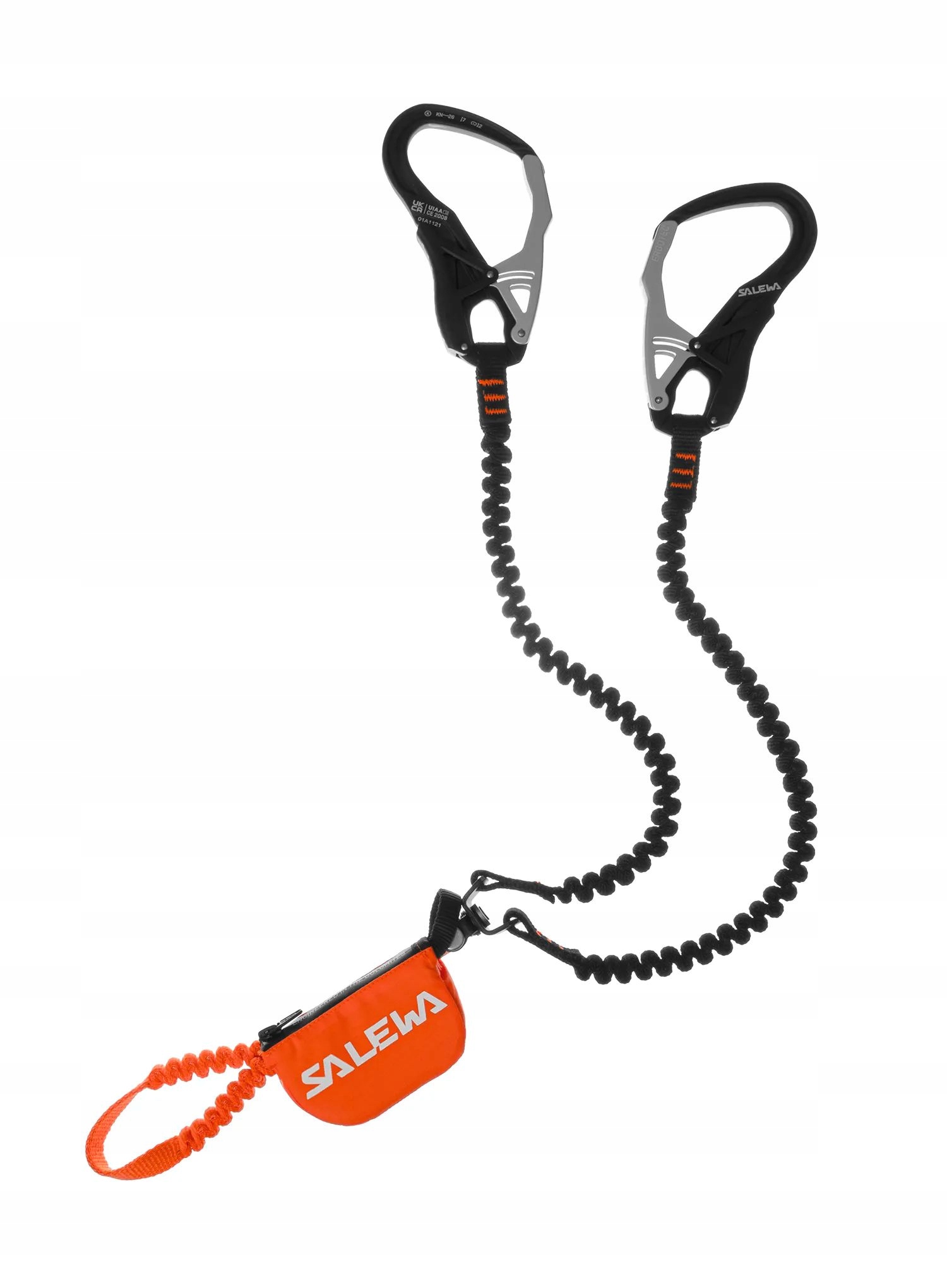 Sestava pro via ferratu Salewa Set Via Ferrata Ergo Tex černá/oranžová