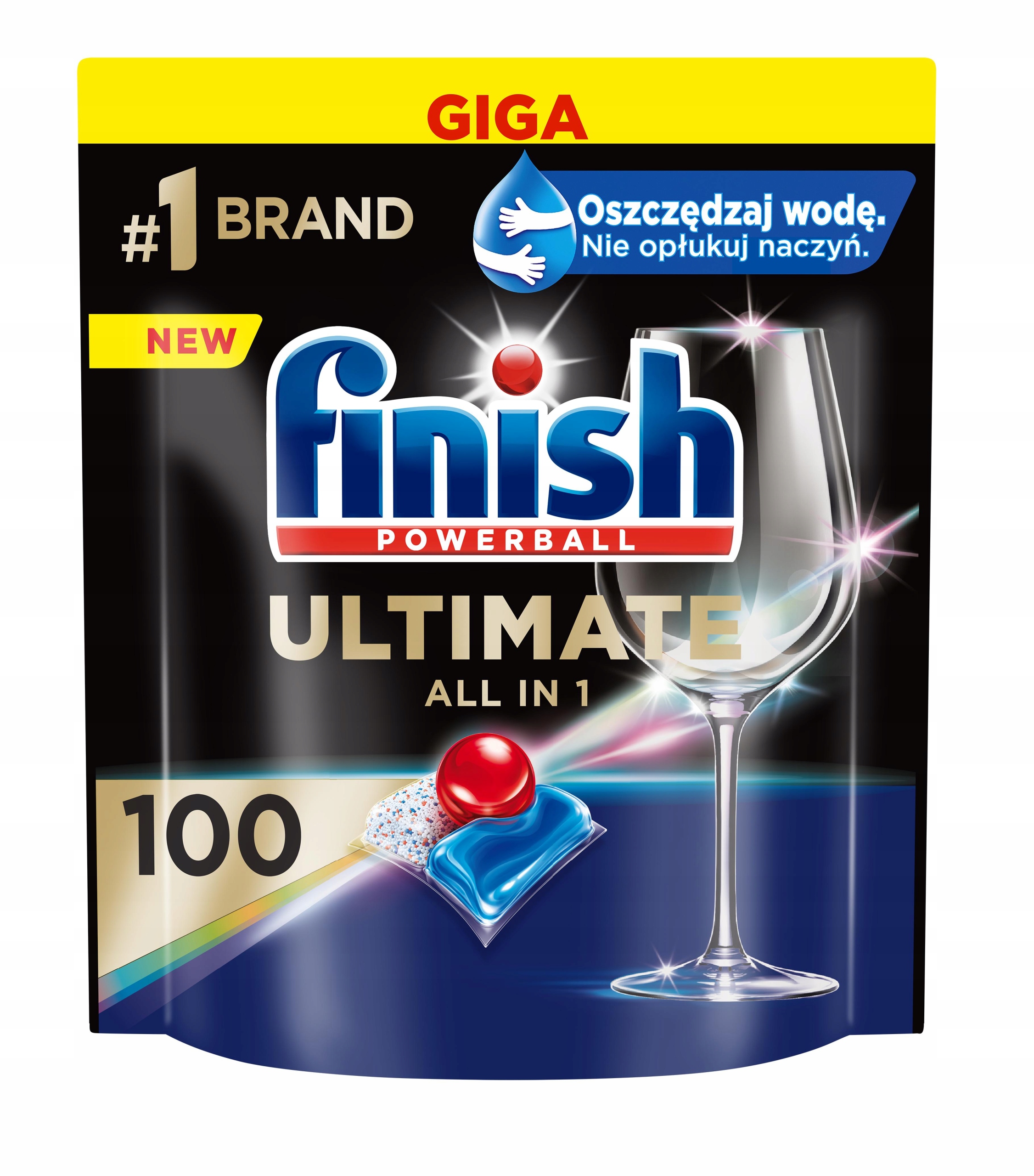 Levně Kapsle Finish Ultimate ALL-IN-1 Regular 100ks